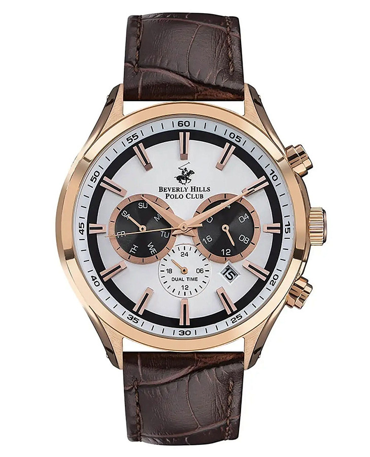 Часы Beverly Hills Polo Club BP3112X.432 — мужские, белый