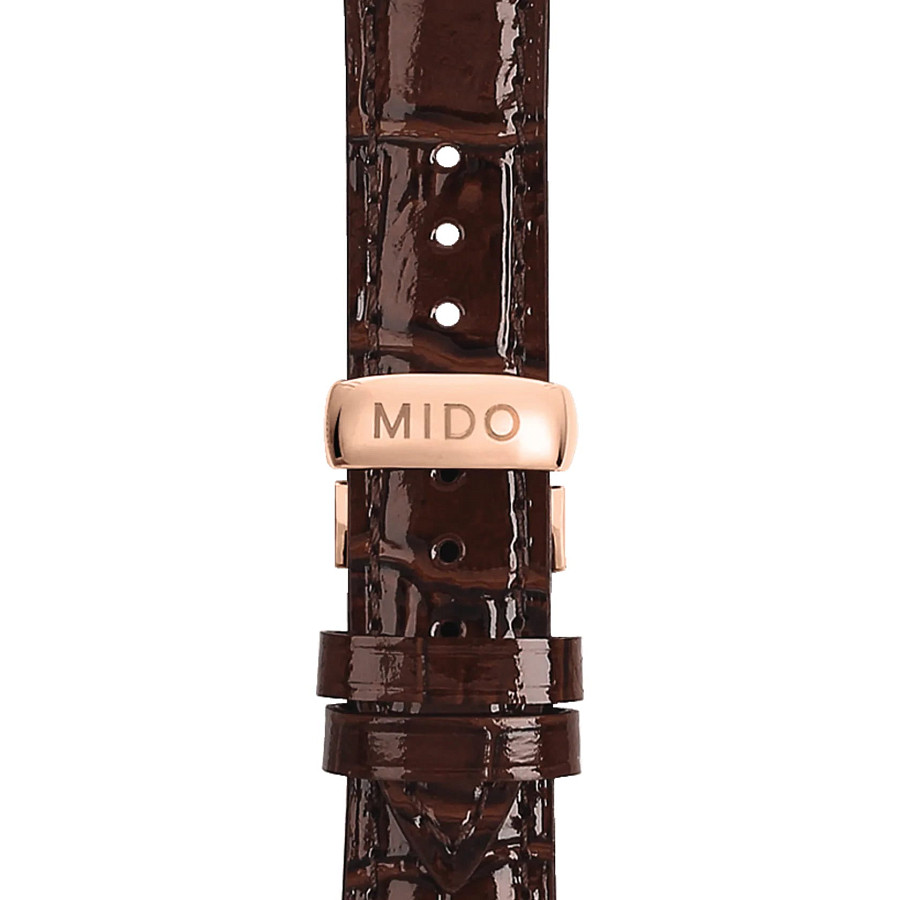 Часы Mido Baroncelli Diamonds M007.207.36.291.00 — механические, металл сталь