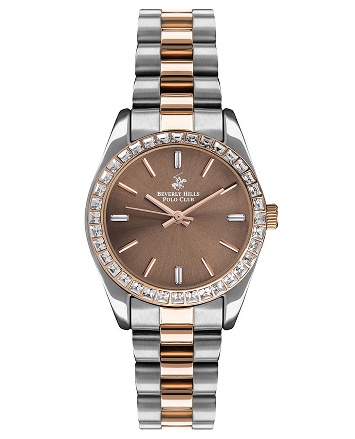 Часы Beverly Hills Polo Club BP3171C.540 — женские, коричневый