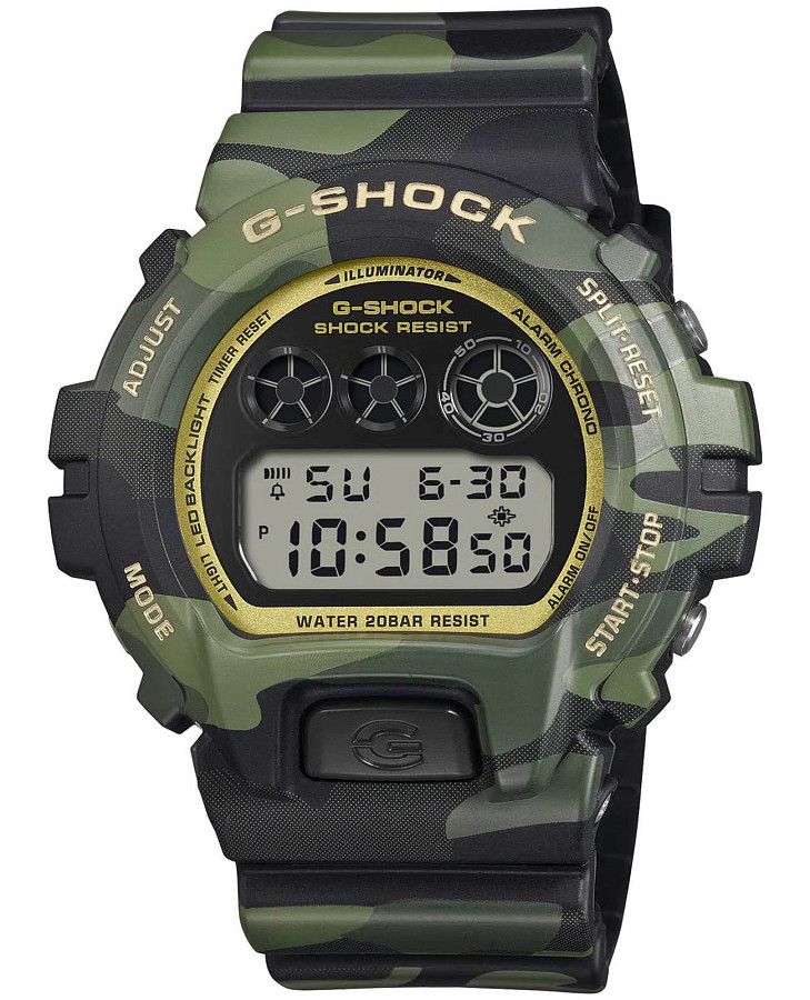 Часы Casio G-Shock DW-6900CMG-3 — мужские, черный