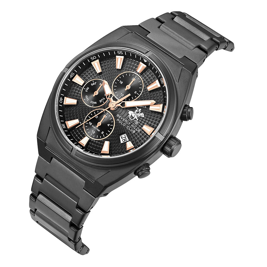 Часы Beverly Hills Polo Club BP3733X.651 — кварцевые, сталь металл