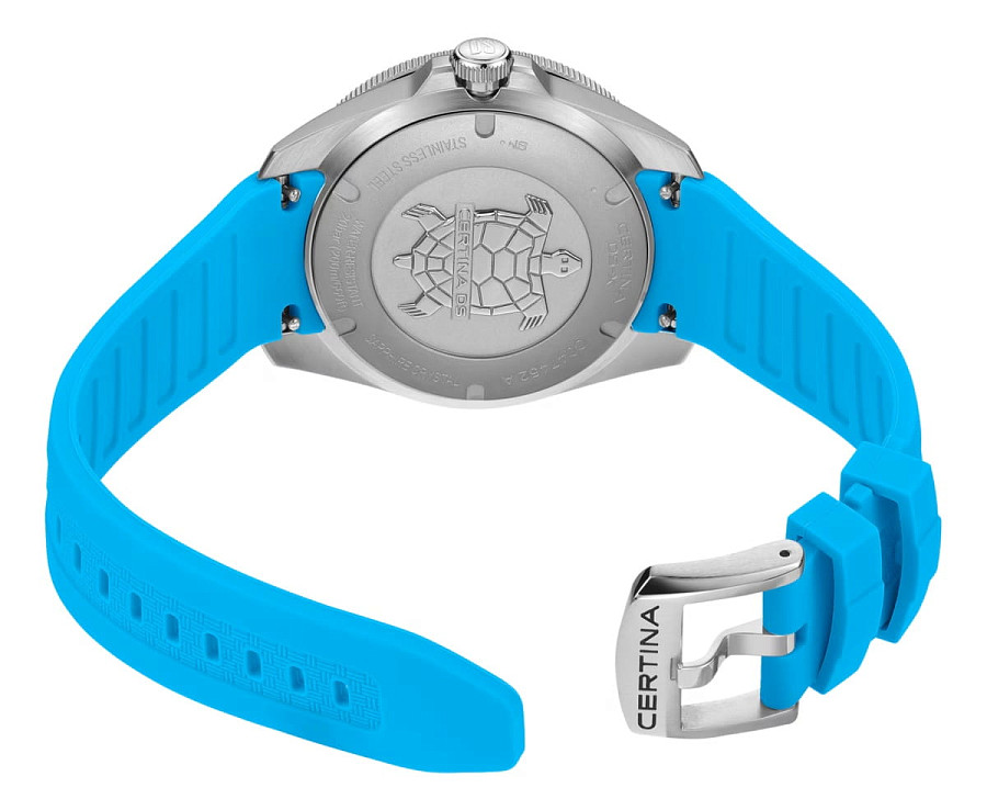 Часы Certina DS-X GMT C047.452.17.011.00 — резина, мужские