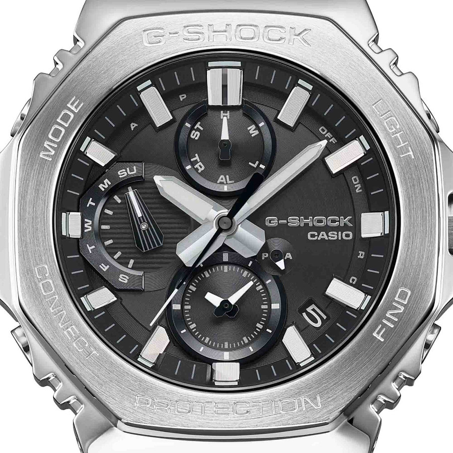 Часы Casio G-Shock GMC-B2100Y-1A — черный, сталь металл