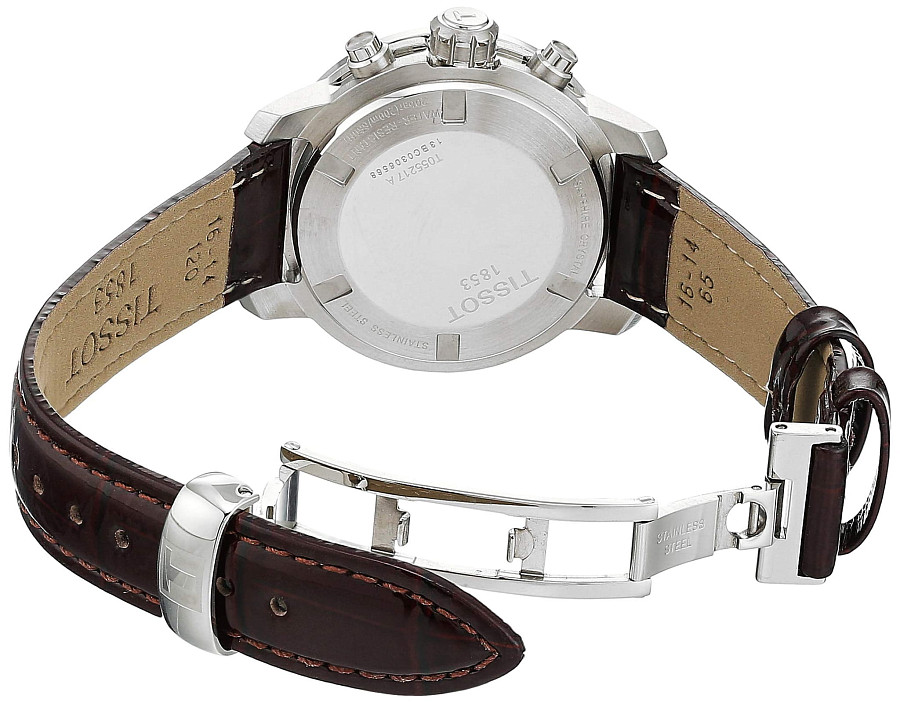 Часы Tissot PRC 200 Chronograph Lady T055.217.16.033.01 — сталь металл, Швейцария