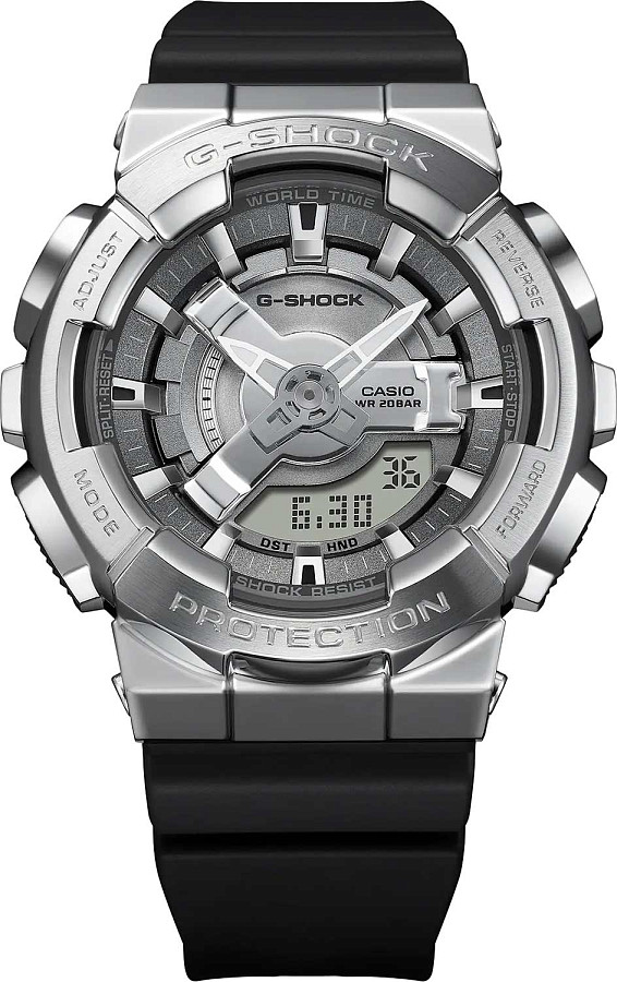 Часы Casio G-Shock GM-S110-1ADR (GM-S110-1A) — артикул GM-S110-1A