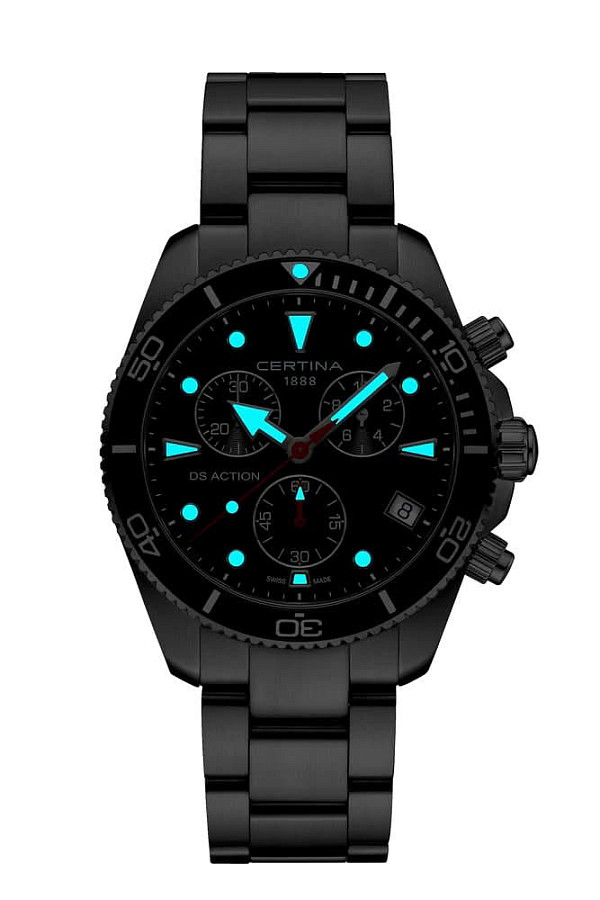 Часы Certina DS Action Chrono C048.417.11.051.00 — нержавеющая сталь, мужские
