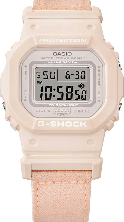 Часы Casio G-Shock GMD-S5600CT-4DR (GMD-S5600CT-4) — женские, тканевый