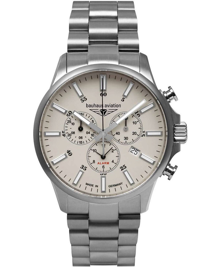 Часы Bauhaus Aviation 2880M5 — мужские, бежевый