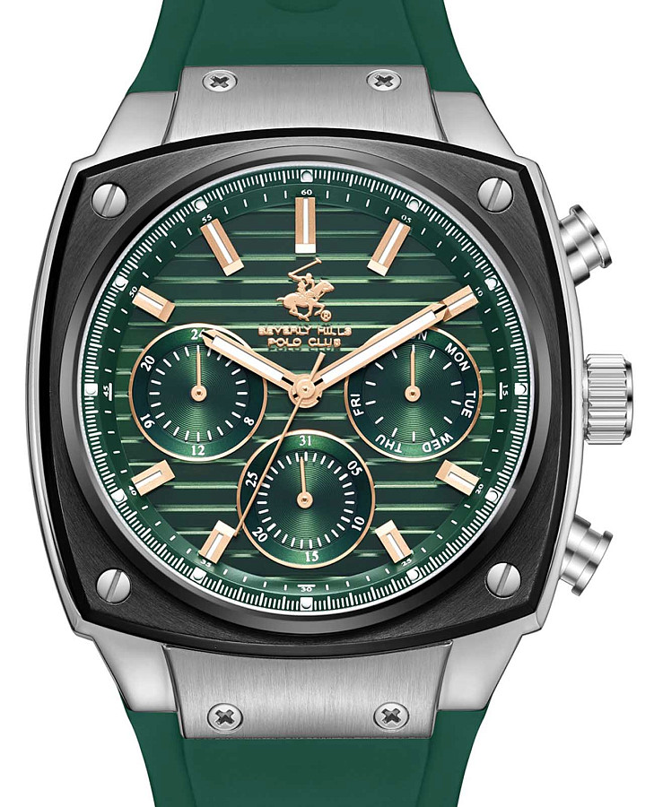 Часы Beverly Hills Polo Club BP3778X.377 — кварцевые, сталь металл