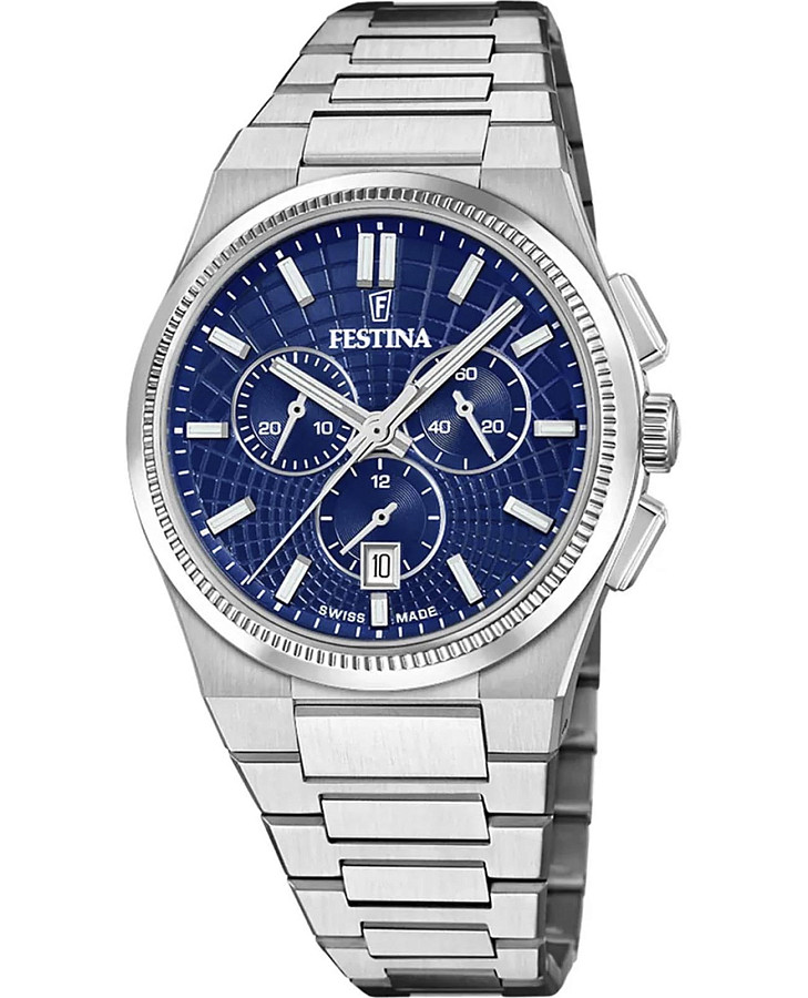 Часы Festina Rive F20059/2 — женские, синий