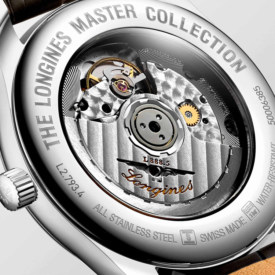 Часы Longines Master Collection L2.793.4.09.2 — механические, металл сталь