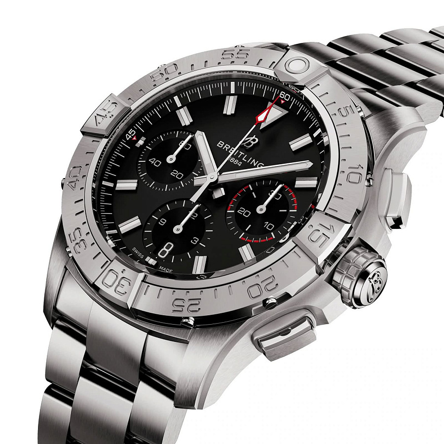 Часы Breitling Avenger B01 Chronograph 42 mm AB0146101B1A1 — механические, сталь металл