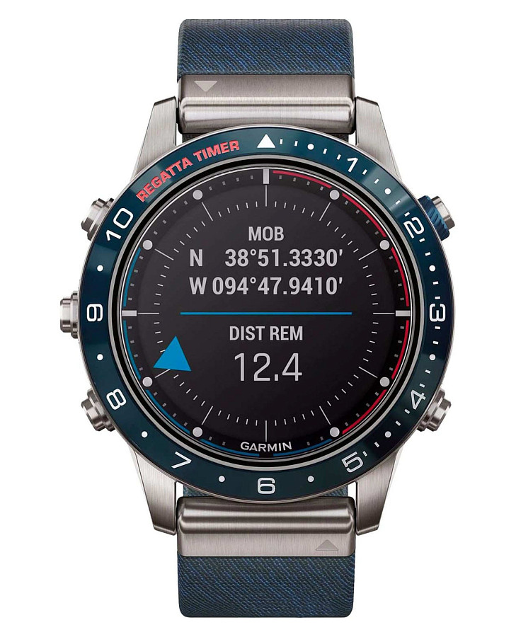 Часы Garmin MARQ Captain 010-02006-07 — мужские, цветной