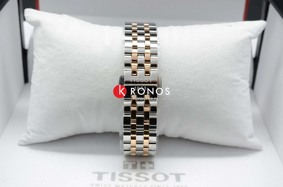 Часы Tissot Carson Premium Lady T122.207.22.031.01 — женские, сталь c pvd покрытием