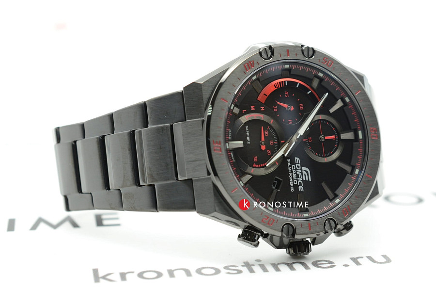Часы Casio Edifice EFS-S560DC-1A — кварцевые, металл сталь