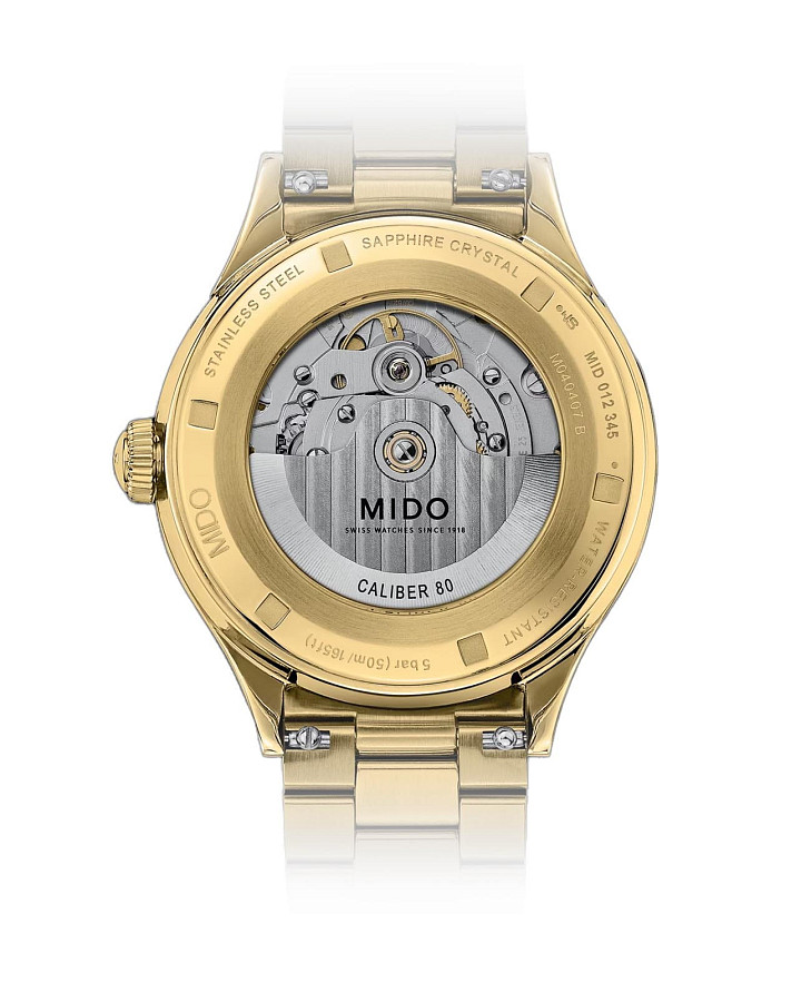Часы Mido Multifort Powerwind M040.407.33.027.00 — механические, металл сталь