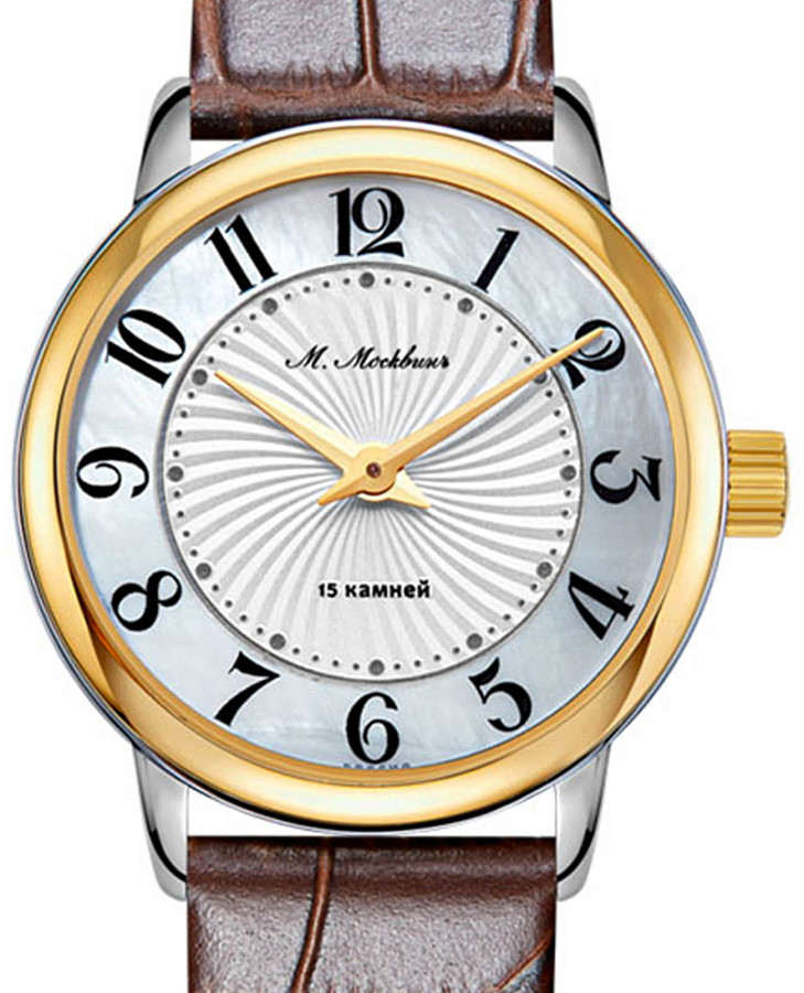 Часы Михаил Москвин Classic 1510B4L16 — механические, латунь