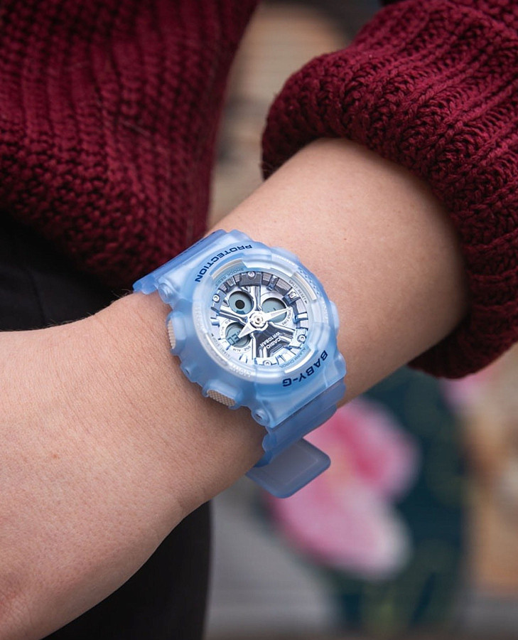 Часы Casio Baby-G BA-130CV-2ADR — кварцевые, пластик