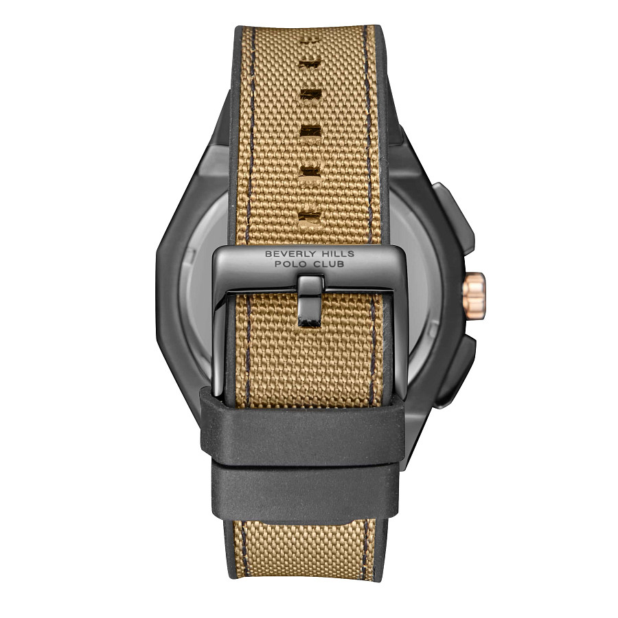 Часы Beverly Hills Polo Club BP3719X.055 — силикон + текстиль, мужские