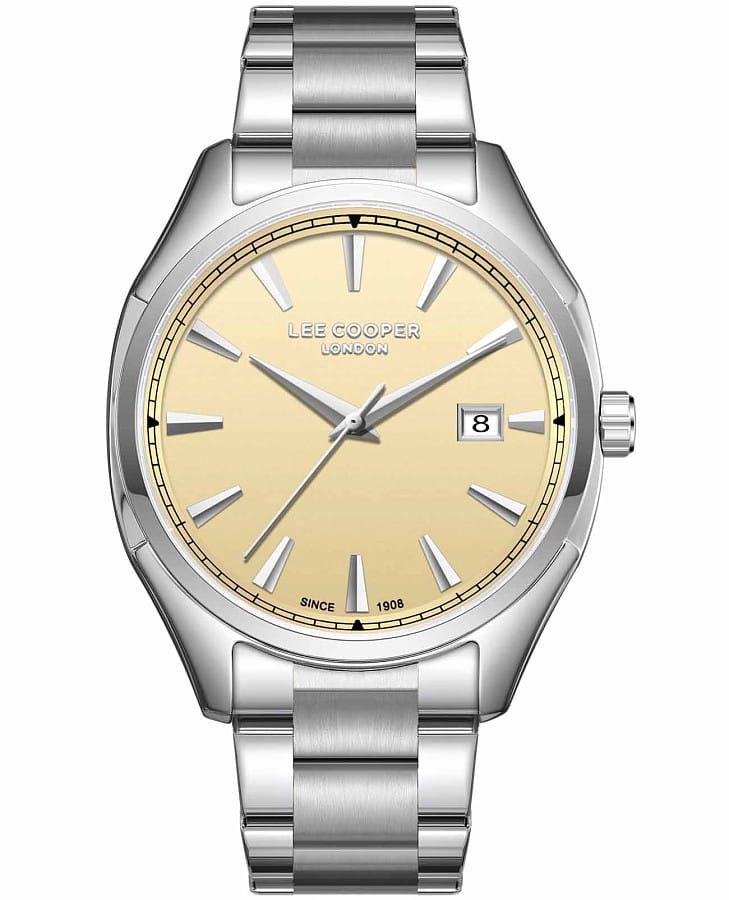 Часы Lee Cooper LC08007.310 — мужские, желтый