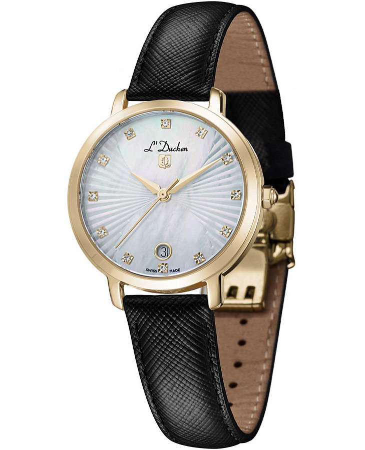 Часы L'Duchen Eternity D 801.21.33 — кварцевые, металл сталь