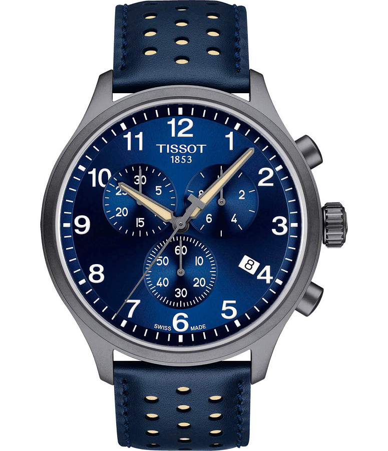 Часы Tissot Chrono XL Russia Special Edition 2019 T116.617.36.047.02 — мужские, синий