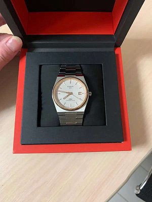 Фото покупателя: Швейцарские механические наручные часы Tissot PRX Powermatic 80 T137.407.21.031.00