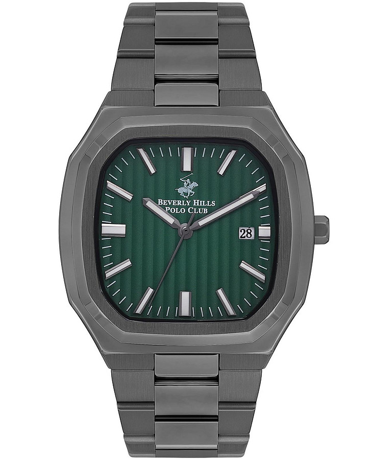 Часы Beverly Hills Polo Club BP3547X.070 — мужские, зеленый