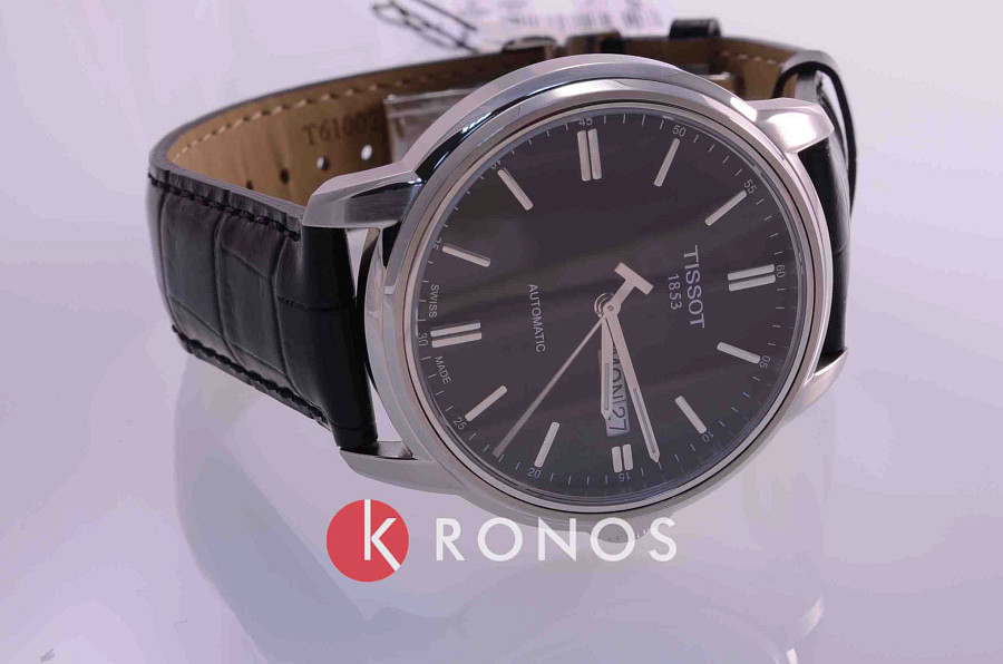 Часы Tissot Automatics III T065.430.16.051.00 — кожаный, мужские