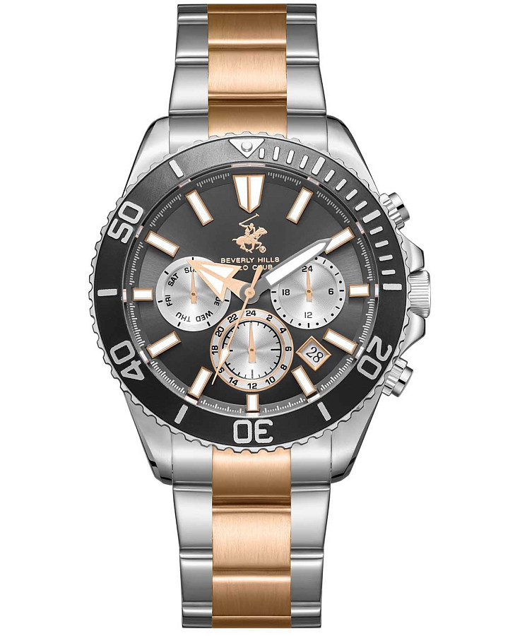 Часы Beverly Hills Polo Club BP3721X.560 — мужские, черный