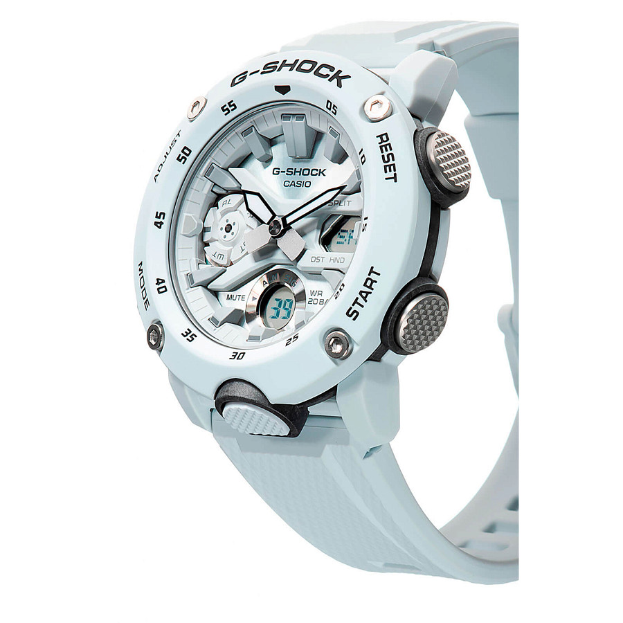 Часы Casio G-Shock GA-2000S-7ADR (GA-2000S-7A) — белый, электронные