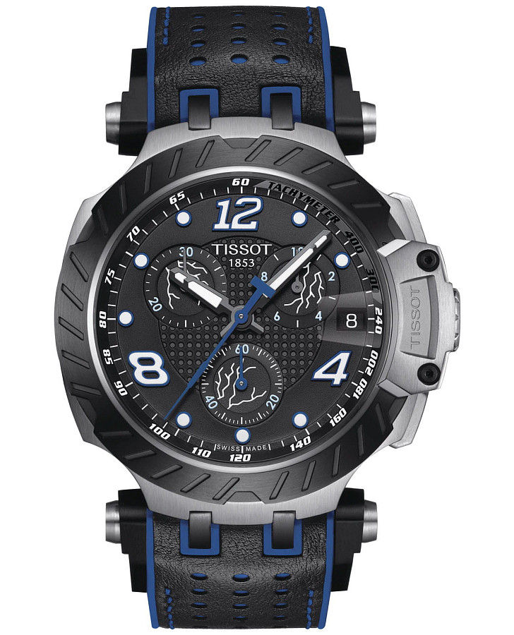 Часы Tissot T-Race Thomas Luthi 2020 T115.417.27.057.03 — мужские, черный