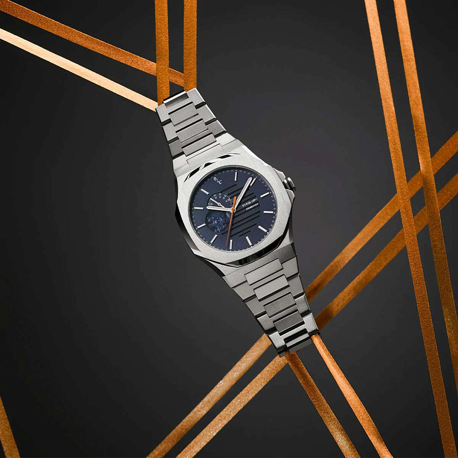 Часы D1 Milano Mechanical LNBJ01 — мужские, серебристый