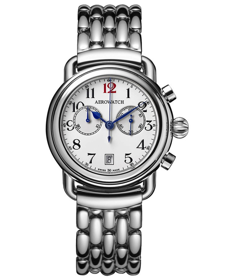 Часы Aerowatch 1942 83926 AA04 M — мужские, белый