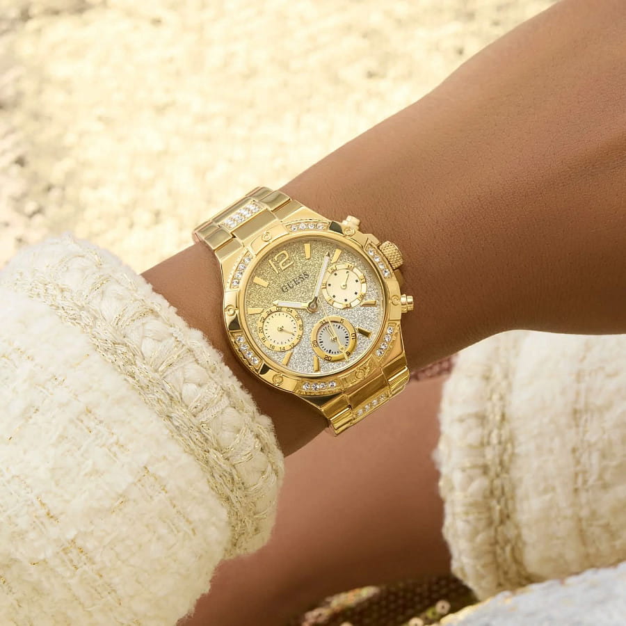 Часы Guess Trend Harlow GW0950L2 — нержавеющая сталь с pvd-покрытием, женские