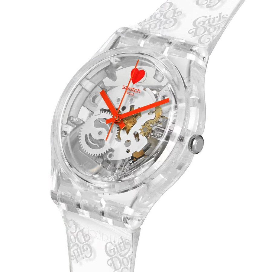 Часы Swatch Gent Biosourced Standart SO28Z129 — женские, силикон