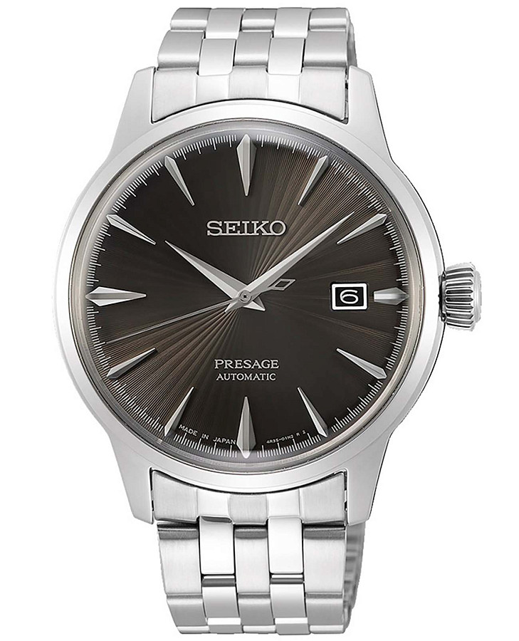 Часы Seiko Presage SRPE17J1 — мужские, черный
