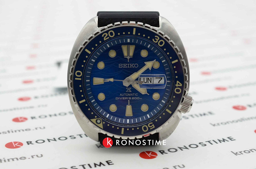 Часы Seiko Prospex SRPE07K1S — силикон, мужские