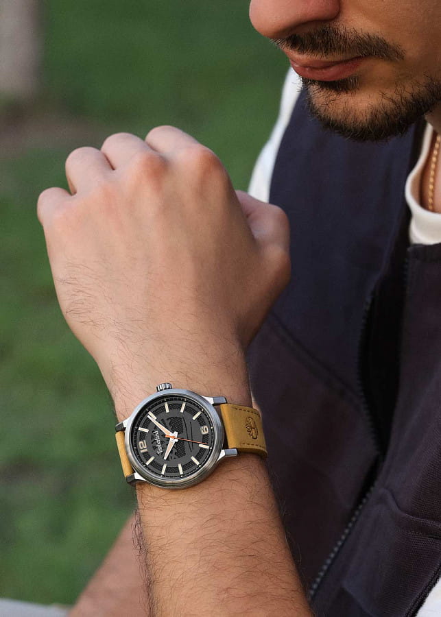 Часы Timberland Driscoll TDWGA0094702 — кварцевые, сталь металл