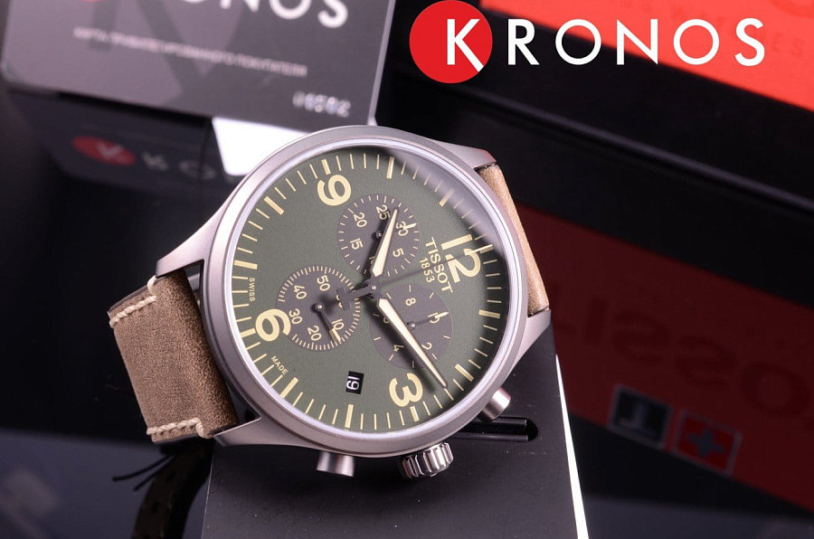 Часы Tissot Chrono XL T116.617.36.097.00 — кварцевые, Швейцария, мужские