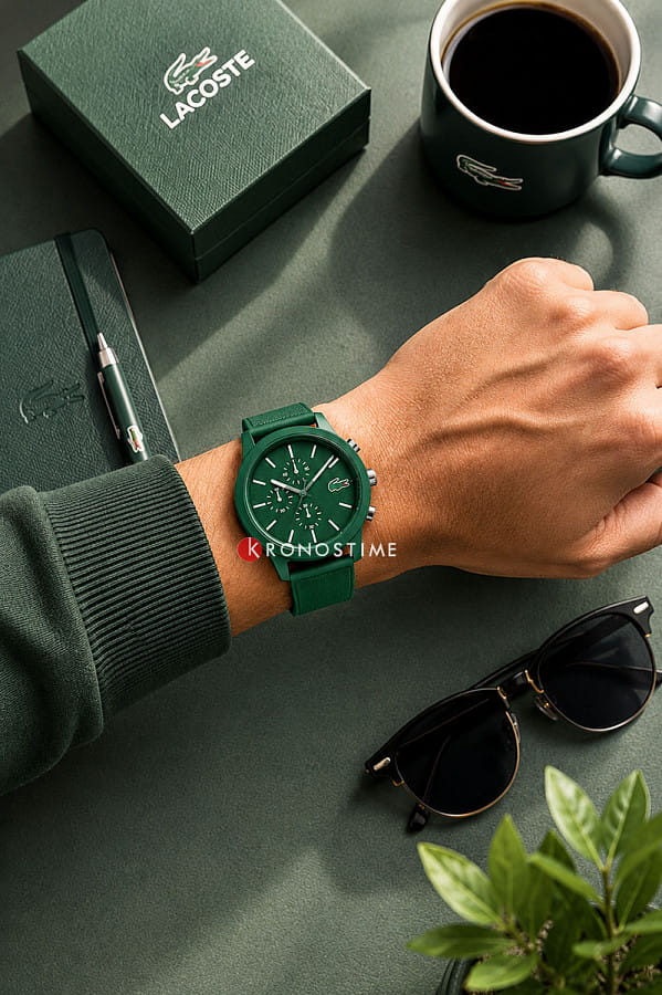 Часы Lacoste .12.12 2010973 — силикон, мужские