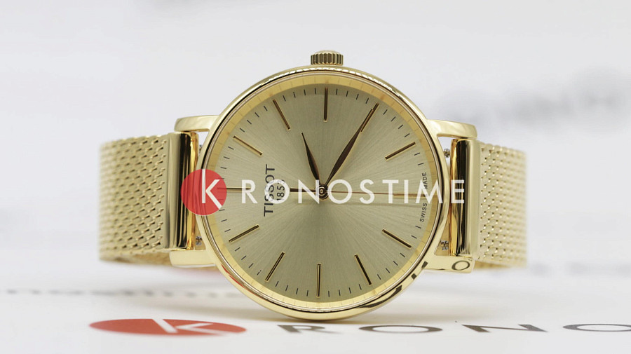 Часы Tissot Everytime Lady T143.210.33.021.00 — артикул T1432103302100, женские