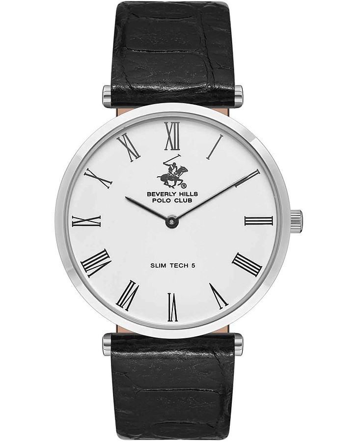 Часы Beverly Hills Polo Club Quartz BP3615X.331 — мужские, белый