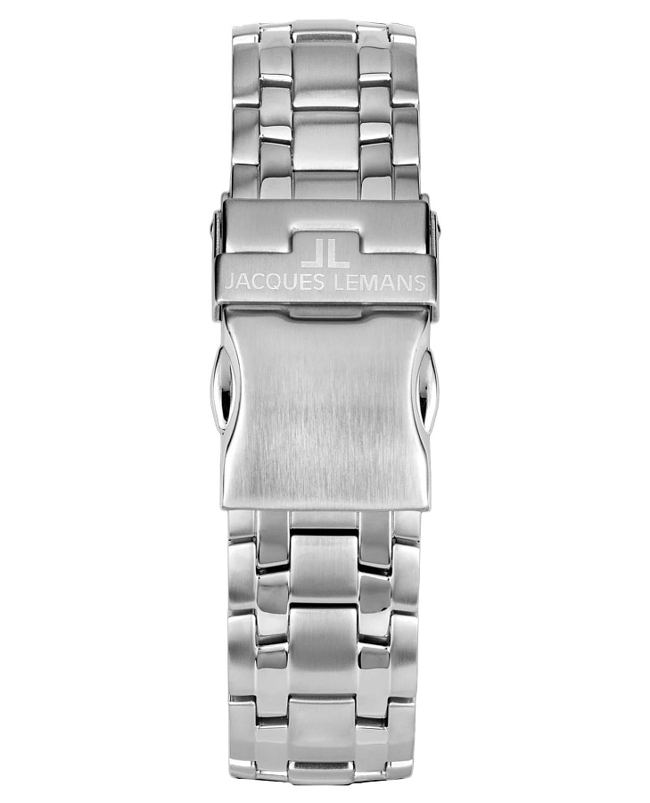 Часы Jacques Lemans Sport 1-2117ZD — кварцевые, металл сталь