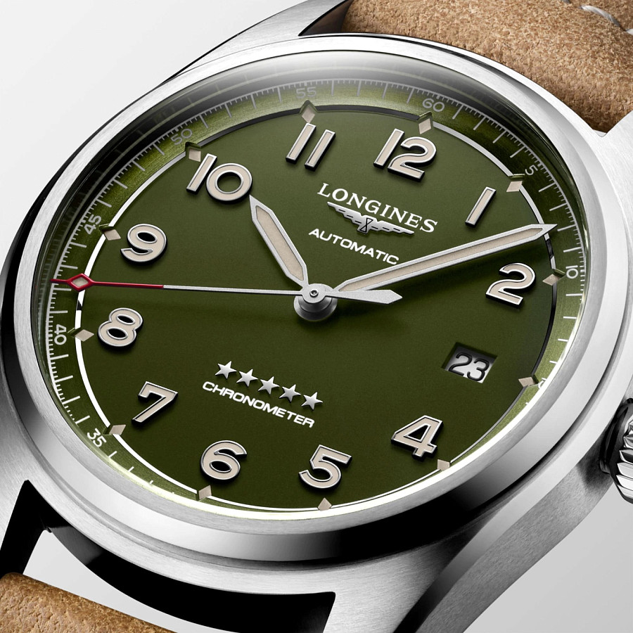 Часы Longines Spirit L3.810.4.03.2 — Швейцария, механические