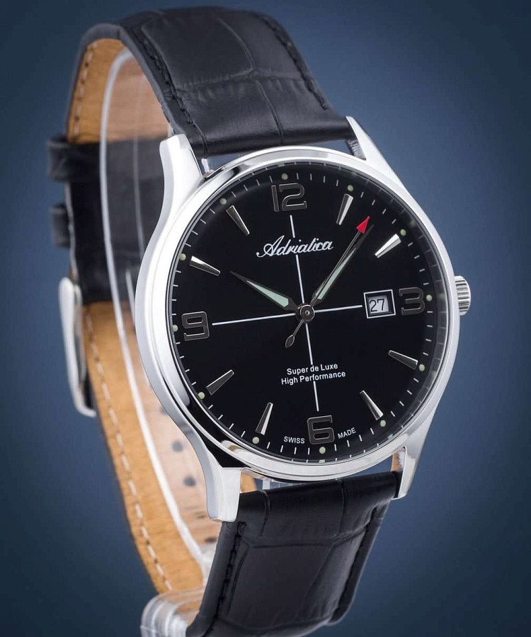 Часы Adriatica Vintage A8331.5254Q — кварцевые, металл сталь