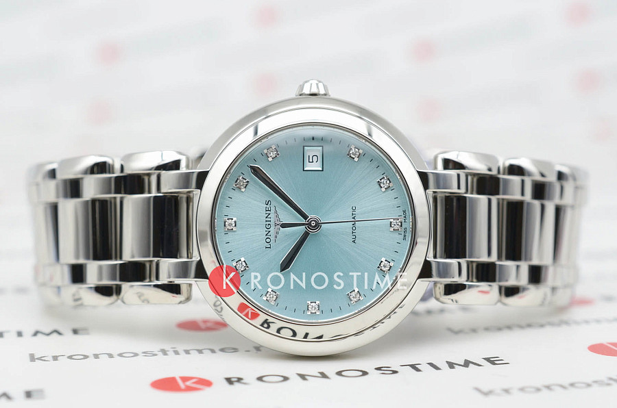 Часы Longines PrimaLuna L8.113.4.90.6 — механические, металл сталь