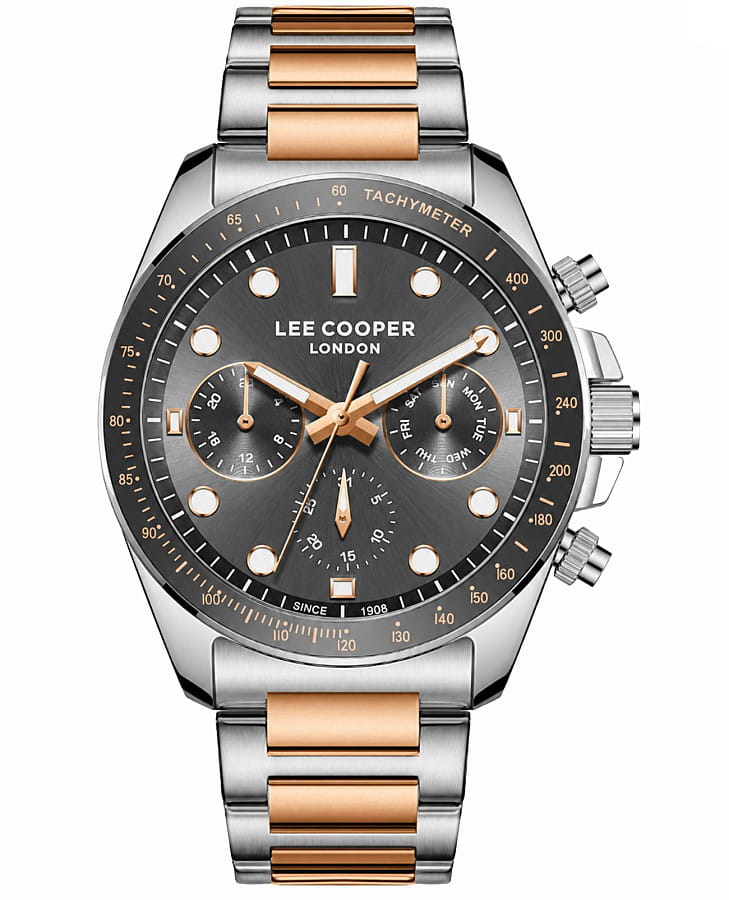 Часы Lee Cooper LC08215.560 — мужские, серый