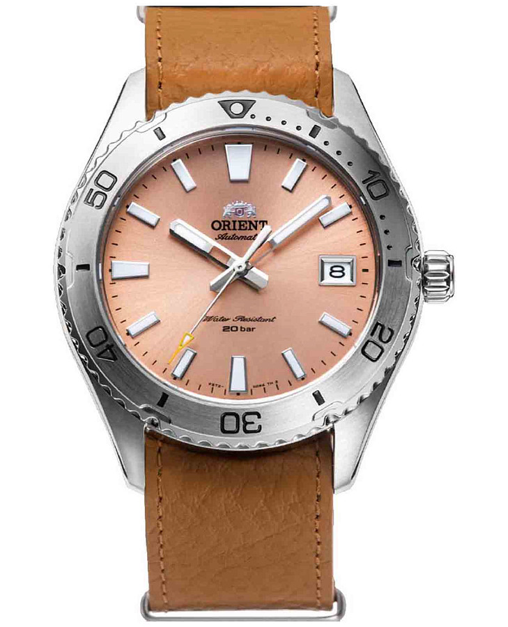 Часы Orient Diving Sport Automatic RA-AC0Q05P (RN-AC0Q05P) — мужские, коричневый