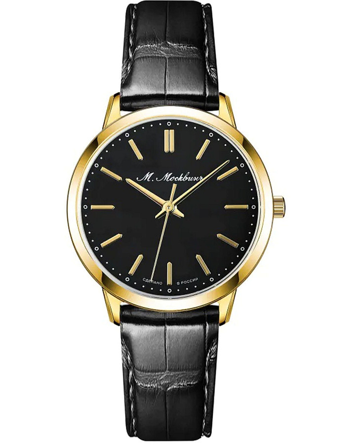 Часы Михаил Москвин Classic 6016L-6 — женские, черный